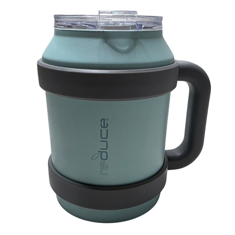 Reduce Cold-1 50oz Insulated Mug Tumbler with Handle Seafoam Blue Gulp Lid